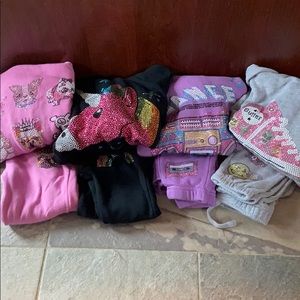 Girls size 3/4 Butter sweatsuits